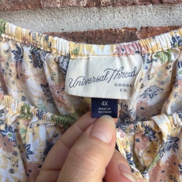 Universal Thread Multicolor Floral   Cottage core mini Dress - Picture 2 of 7